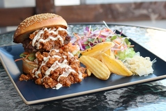 名物！極上肉づくしバーガー