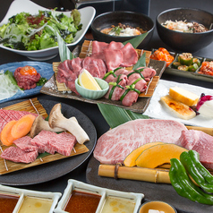近江牛　焼肉　松ようのコース写真
