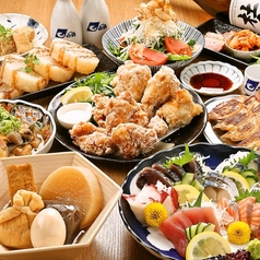 肉餃子と手羽トロ唐揚げ はち 明石店のコース写真