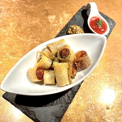 チョリソー春巻き