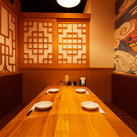 4名様～最大20名様でご利用いただける完全個室☆