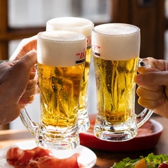 豊富な品揃えを気軽に楽しめる充実の飲み放題