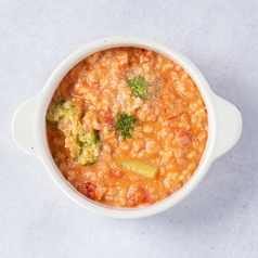 海老と有機トマトのクリームリゾット / Organic Tomato & Cream Risotto