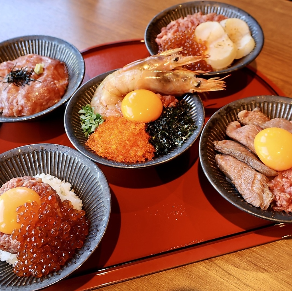 和牛×海鮮を一度に堪能。選べる贅沢ランチで心まで満たされる。