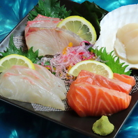 極上の刺身を、こだわりの地酒と共に