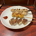 料理メニュー写真&nbsp;【おまかせ】串焼き盛り合わせ　（5本）