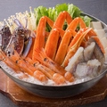 料理メニュー写真&nbsp;ズワイがに海鮮鍋
