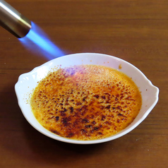 自家製クレームブリュレ