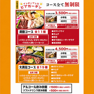 メガインディアンズ ビアガーデン 小牧店のおすすめ料理1