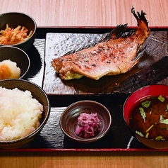 赤魚粕漬け定食