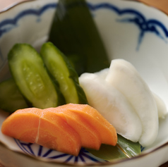 ぬか漬け盛り合わせ