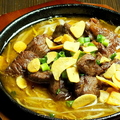 料理メニュー写真&nbsp;サイコロステーキ