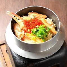 海鮮カニ釜めし