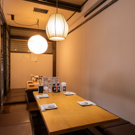 半個室は3~12名OK!プライベート重視の集まりに最適♪