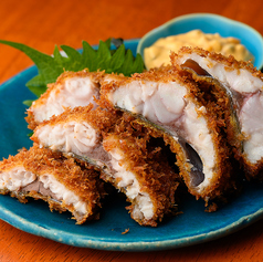 特製タルタルで味わう肉厚アジフライ