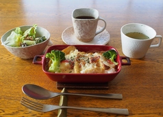 めんたいポテトのクリームドリア（サラダ・スープ・セットドリンク付）