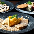 料理メニュー写真&nbsp;マンゴーとチーズクリームクレープ(アイス付き)