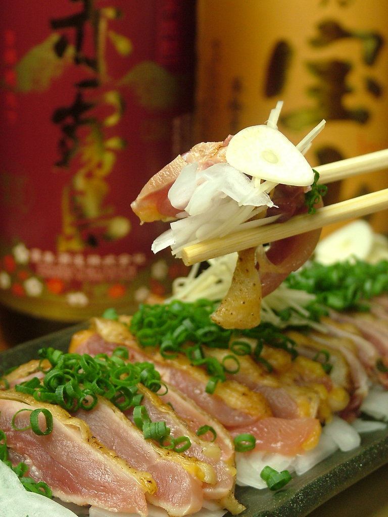 朝〆直送だからこその新鮮さを是非とも味わって下さい。焼酎との相性も抜群♪