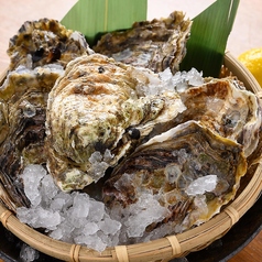 殻付き蒸し牡蠣　1個