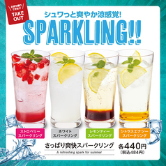 【夏の期間限定】さっぱり爽快スパークリング 各種