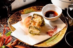 平貝のチーズ磯辺揚げ