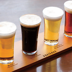 地ビール(4種)飲み比べ