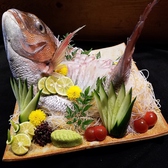 歓送迎会や特別な記念日に♪♪ご要望に応じて鯛の姿造りも承ります！！是非お問い合わせください！！！