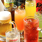 お得な単品飲み放題！2時間900円・生ビール付きなら1,300円！！