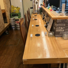 カウンターもございます。お一人様のご利用も歓迎しております。