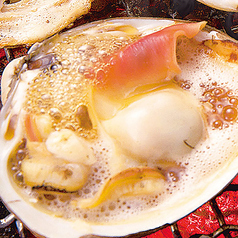 【魚介】北寄貝の磯焼き