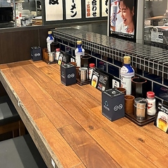 カウンターもあるので１名様でも安心してご来店いただけます。
