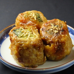 旬野菜の肉巻き