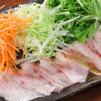 【漁港直送】こだわりの天然地魚料理◎