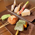 料理メニュー写真&nbsp;串揚げお任せ6種盛り