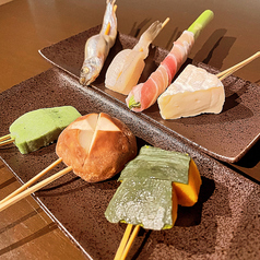 串揚げお任せ6種盛り