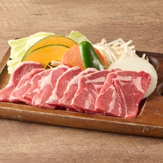 ラムジンギスカン盛合せ