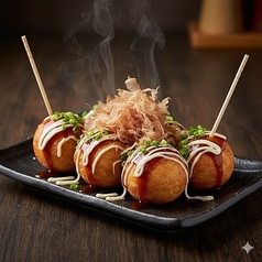 揚げたこ焼き