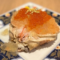 香箱蟹、天然鮪、のどぐろ。旬の魚介を味わう