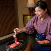 自社牧場で飼育した黒毛和種パイン牛を極上のすき焼きでお楽しみいただけます