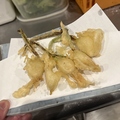 料理メニュー写真&nbsp;にんにくの天ぷら