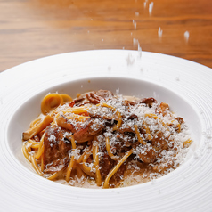 ポルチーニのクリームソースパスタ -Pasta with porcini cream sauce-