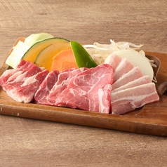 ミックスジンギスカン盛合せ