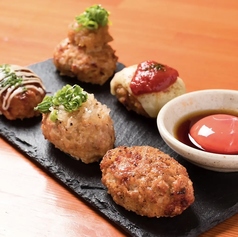 月見つくね盛り合わせ