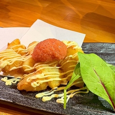 ガリガリポテトの明太マヨ