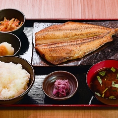 ほっけの開き定食