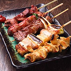 とりあえず串5本盛り