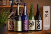 【日本酒にこだわりあり！】豊富なお酒もございます。
