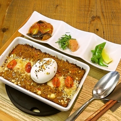 スパイシー焼きキーマカレー