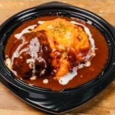 ハンバーグオムライス