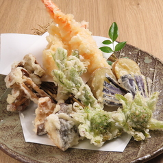 おまかせ天ぷら盛り合わせ(2人前)
